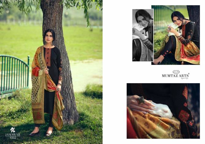 Mumtaz Jamawar Digital Printed Winter Casual Wear Pashmina Designer Collection